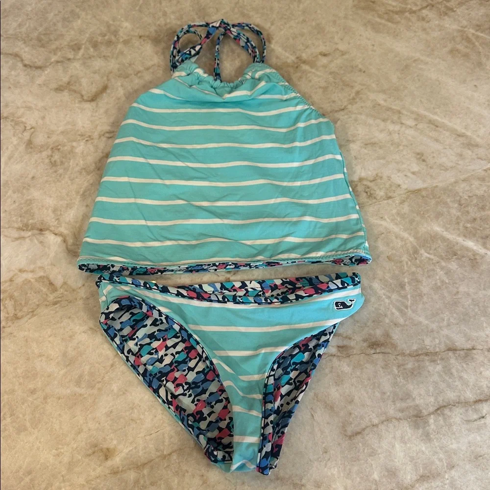 Colorful Patterned Tankini Set - Picture 4 of 4